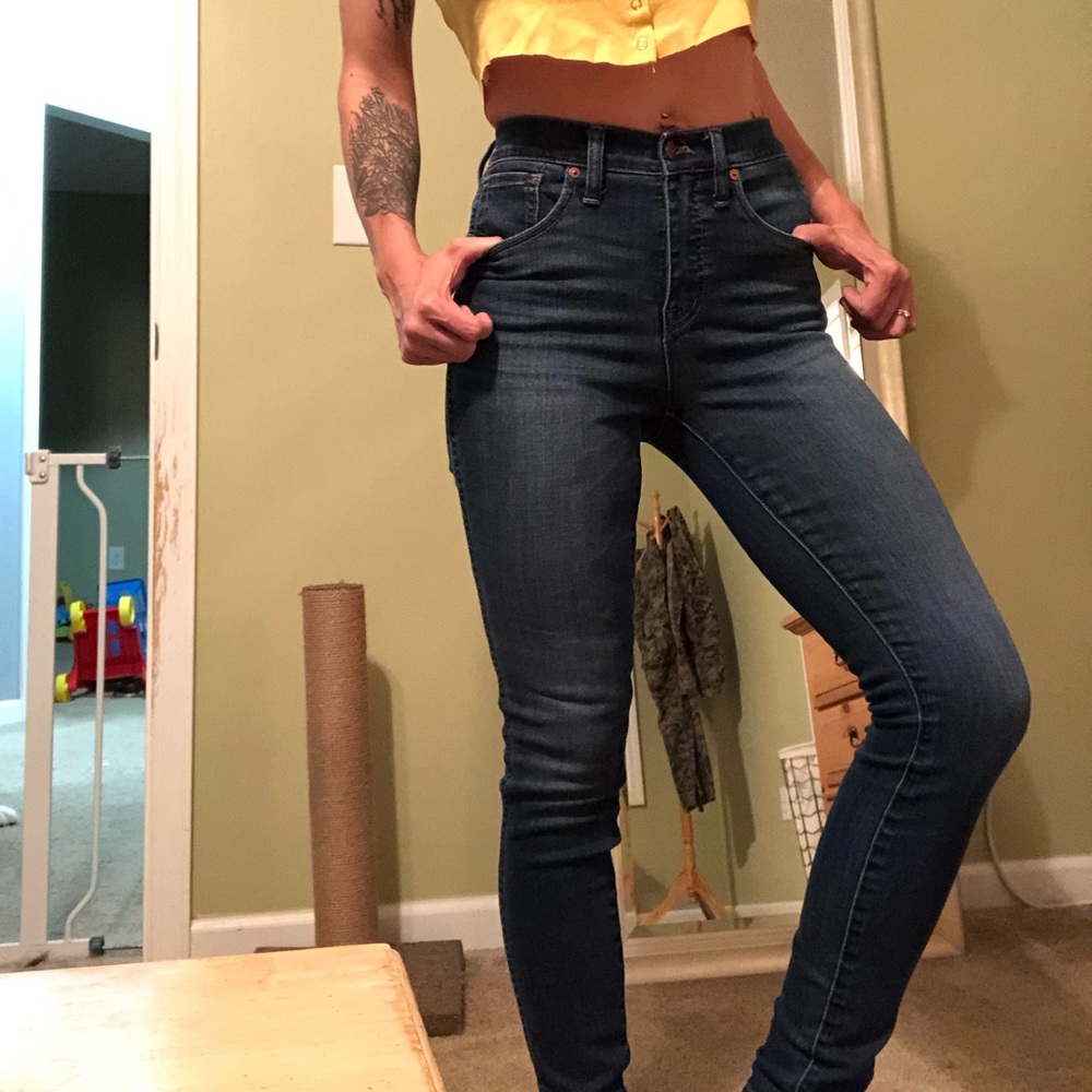 Madewell 10” skinny 25t